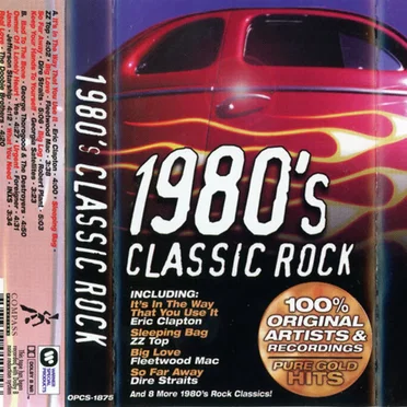 1980’s Classic Rock by Various Artists - album cover