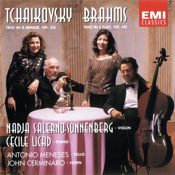 Tchaikovsky: Trio in A minor, Op. 50 / Brahms: Trio in E-flat, Op. 40