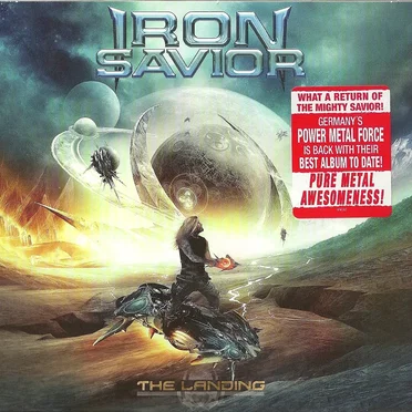 The Landing by Iron Savior - album cover