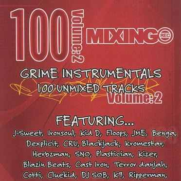 100 Grime Instrumentals, Volume 2 by Various Artists - album cover