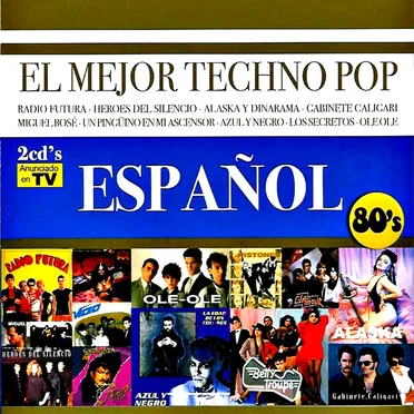 El mejor techno pop español by Various Artists - album cover