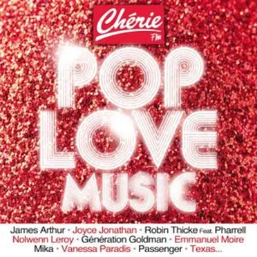 Chérie FM Pop Love Music by Various Artists - album cover