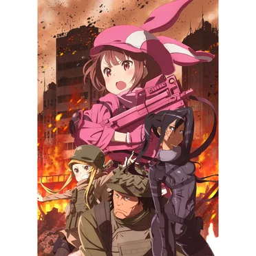 SWORD ART ONLINE ALTERNATIVE: GUN GALE ONLINE CHARACTER SONG "Lucky Girl" / LLENN starring Tomori Kusunoki