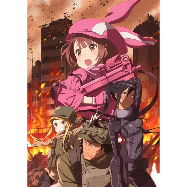 SWORD ART ONLINE ALTERNATIVE: GUN GALE ONLINE CHARACTER SONG "Lucky Girl" / LLENN starring Tomori Kusunoki