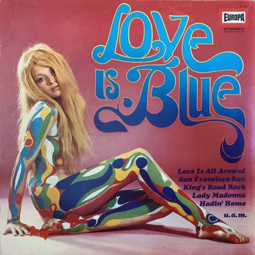 Love Is Blue by Various Artists - album cover