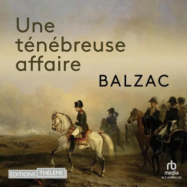 Une ténébreuse affaire by Honoré de Balzac - album cover