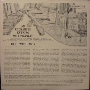 An Enchanted Evening On Broadway With Earl Wrightson