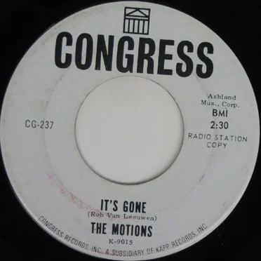 It’s Gone / I’ve Got Misery by The Motions - album cover
