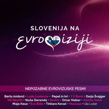 Slovenija na Evroviziji by Various Artists - album cover