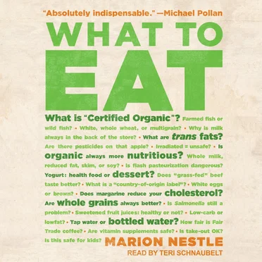 What to Eat by Marion Nestle - album cover