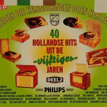 40 Hollandse hits uit de vijftiger jaren, deel 2 by Various Artists - album cover