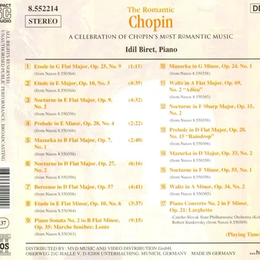 The Romantic Chopin: A Celebration of Chopin’s Most Romantic Music
