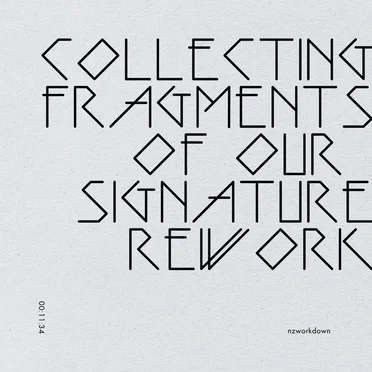 Collecting fragments of our signature Rework