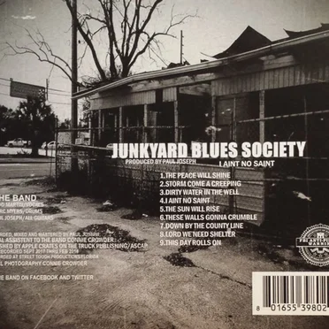 I Aint No Saint by Junkyard Blues Society - album cover