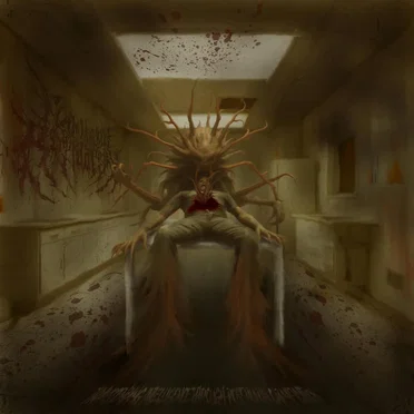 Transcending Intelligence Through Post Human Carnification by Flammable Regurgitosis - album cover