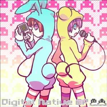 degital native EP by パジャマパーティズ - album cover