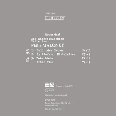 Die haarsträubenden Fälle des Philip Maloney, N° 96 by Roger Graf - album cover