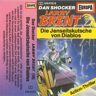 Larry Brent 10: Die Jenseitskutsche von Diablos by Dan Shocker - album cover