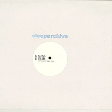 Research EP by Sleeparchive - album cover