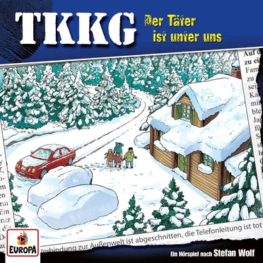 TKKG 226: Der Täter ist unter uns by Stefan Wolf - album cover