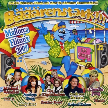 Bääärenstark!!! Mallorca Hitmix 2009 by Various Artists - album cover