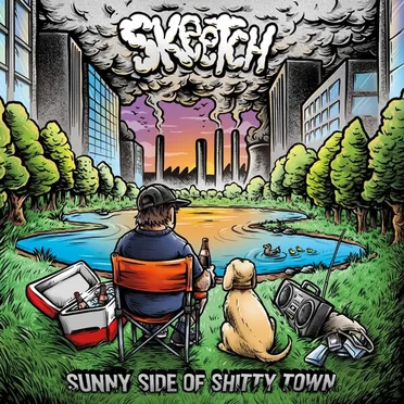 Sunny Side of Shitty Town by Skeetch - album cover