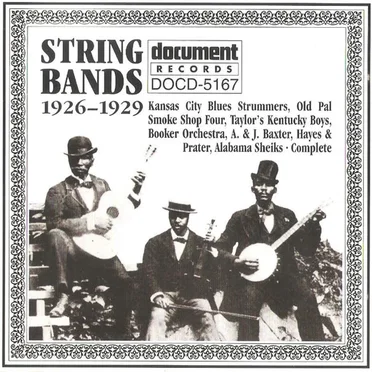 String Bands 1926-1929 by Various Artists - album cover