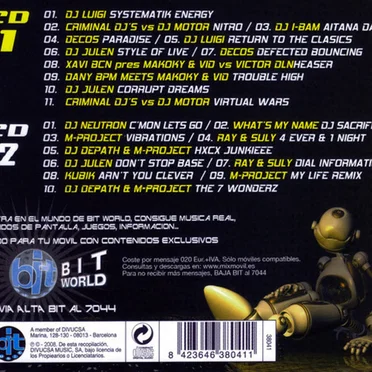 Makina Hits 2008 by Various Artists - album cover