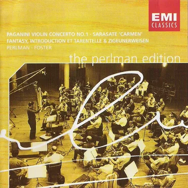 The Perlman Edition: Paganini: Violin Concerto no. 1 / Sarasate: "Carmen"