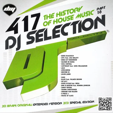 DJ Selection 417: The History of House Music, Part 18 by Various Artists - album cover