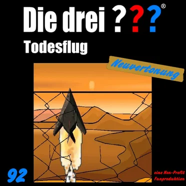 Die drei ??? 92: Todesflug by Neuvertonung - album cover