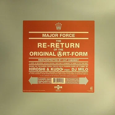 The Re-Return of the Original Art-Form by Major Force - album cover