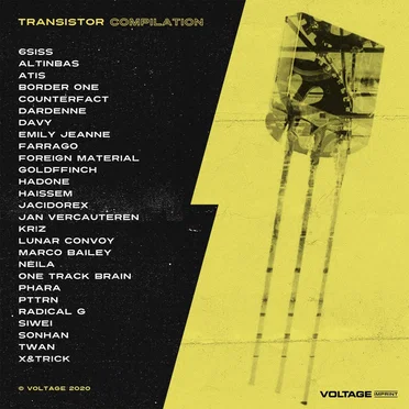 Voltage Imprint - Transistor Compilation by Various Artists - album cover