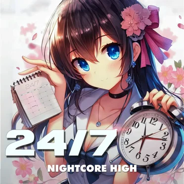 24/7 (Sped Up) by Nightcore High - album cover