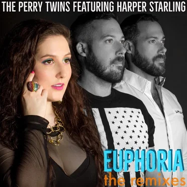 Euphoria (The Remixes) by Perry Twins - album cover