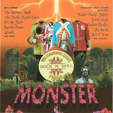 The Monster Mash Rock 'n' Roll Party by Various Artists - album cover
