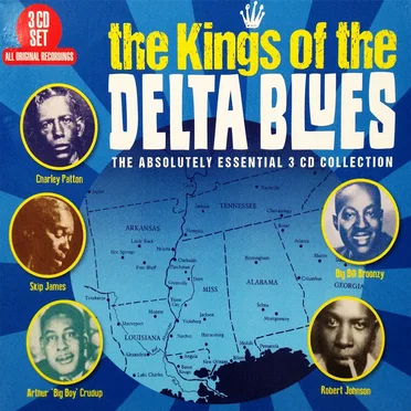 The Kings of the Delta Blues by Various Artists - album cover