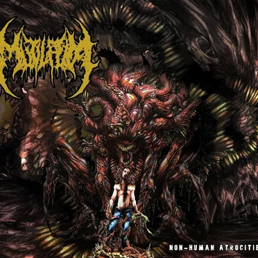 Non‐Human Atrocities by Mutilagia - album cover