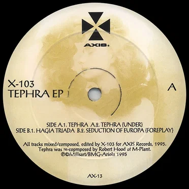 Tephra EP by X-103 - album cover
