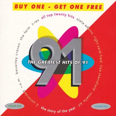 The Greatest Hits of 91 by Various Artists - album cover