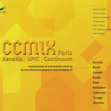 CCMIX: New Electroacoustic Music From Paris by Various Artists - album cover