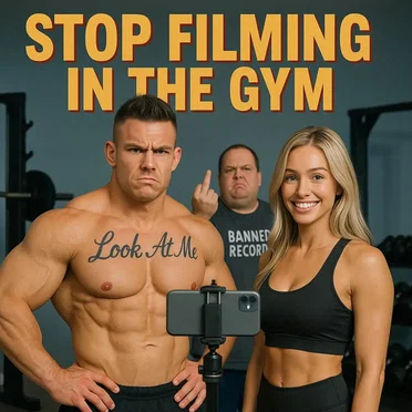 STOP Filming in the Gym