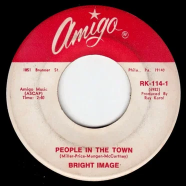 People In The Town / Julip Sanctuary by Bright Image - album cover