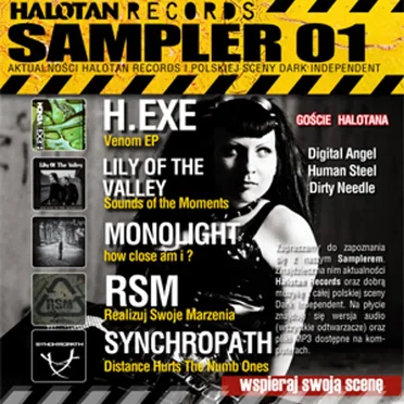 Halotan Records Sampler 01 by Various Artists - album cover