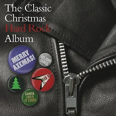 The Classic Christmas Hard Rock Album by Various Artists - album cover