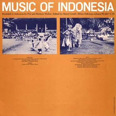 Music of Indonesia by Various Artists - album cover