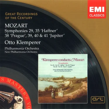 Symphonies nos. 29, 35 “Haffner”, 38 “Prague”, 39, 40 & 41 “Jupiter”