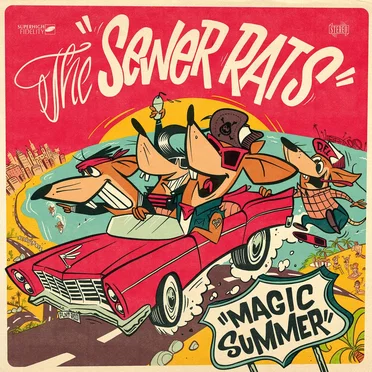 Magic Summer by The Sewer Rats - album cover
