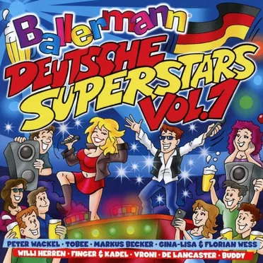 Ballermann-Deutsche Superstars, Volume 1 by Various Artists - album cover