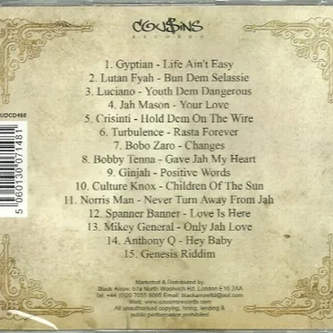 Ride the Riddim: Genesis by Various Artists - album cover